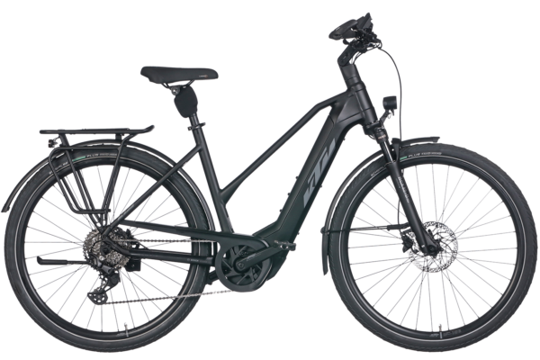 KTM Cento 10 Plus 750 Wh Damen Trapez schwarz 2024