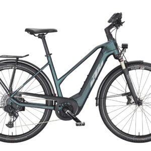 KTM Macina Sport 710 750 Wh Damen Trapez grün 2025