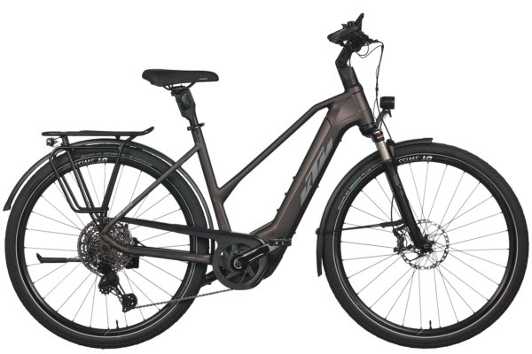 KTM Macina Style 710 750 Wh Damen Trapez grau 2025