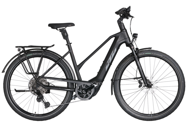 KTM Macina Style 720 750 Wh Damen Trapez schwarz 2025