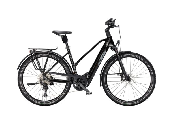 KTM Macina Style 830 800 Wh Damen Trapez schwarz 2025