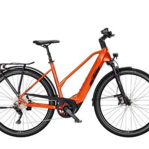 KTM Macina Tour CX 830 800 Wh Damen Trapez orange 2025