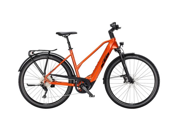 KTM Macina Tour CX 830 800 Wh Damen Trapez orange 2025