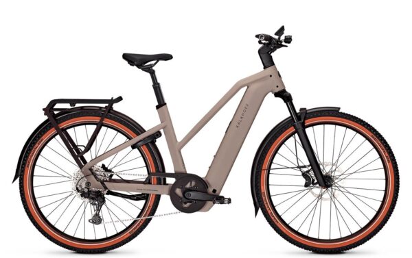 Kalkhoff Entice 5+ Advance 800 Wh Damen Trapez grau 2025
