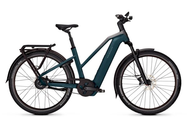Kalkhoff Entice 5+ Advance Belt 800 Wh Damen Trapez grün 202