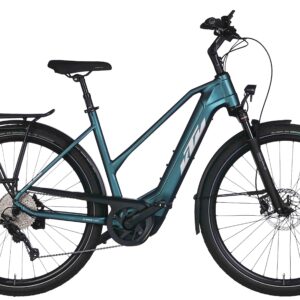 KTM Macina Tour CX 510 500 Wh Damen Trapez grün 2025