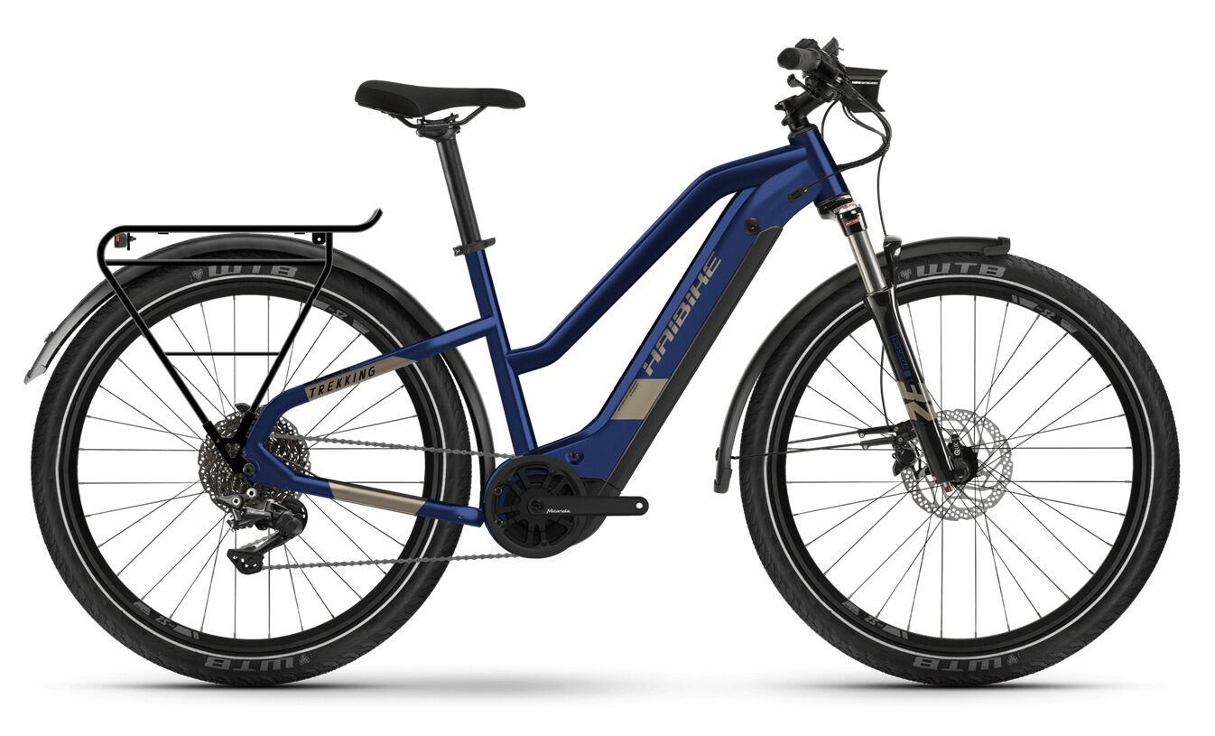 Haibike Trekking 7 blue/sand 2022 27,5" 630 Wh Trapez