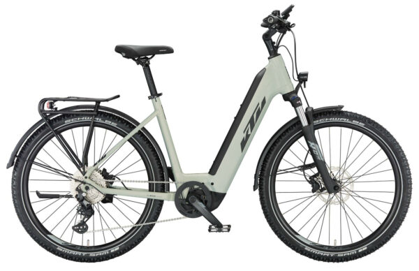 KTM Macina Aera 571 LFC dew silver matt (black+orange) 27,5" 500 Wh Wave