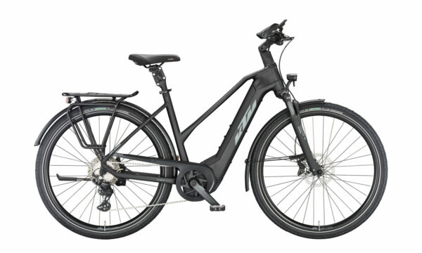 KTM MACINA STYLE 730 black matt (grey+orange) 2023 28" 750 Wh Trapez