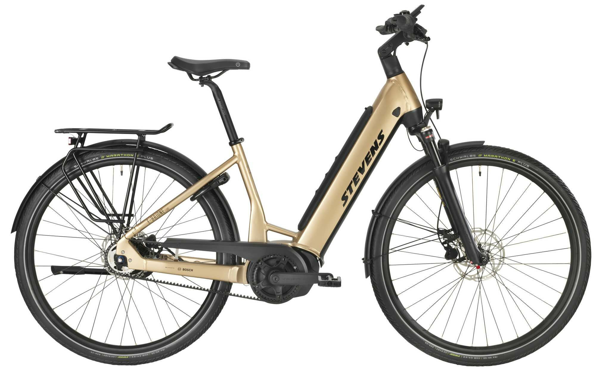 Stevens E-Brione Luxe Golden Sand 28" 625 Wh Wave
