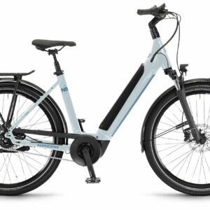Winora Sinus N8 Winterwhite 27,5" 500 Wh Wave