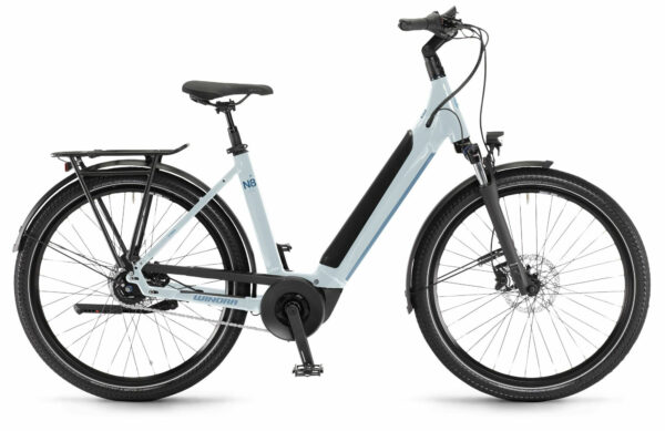 Winora Sinus N8 Winterwhite 27,5" 500 Wh Wave
