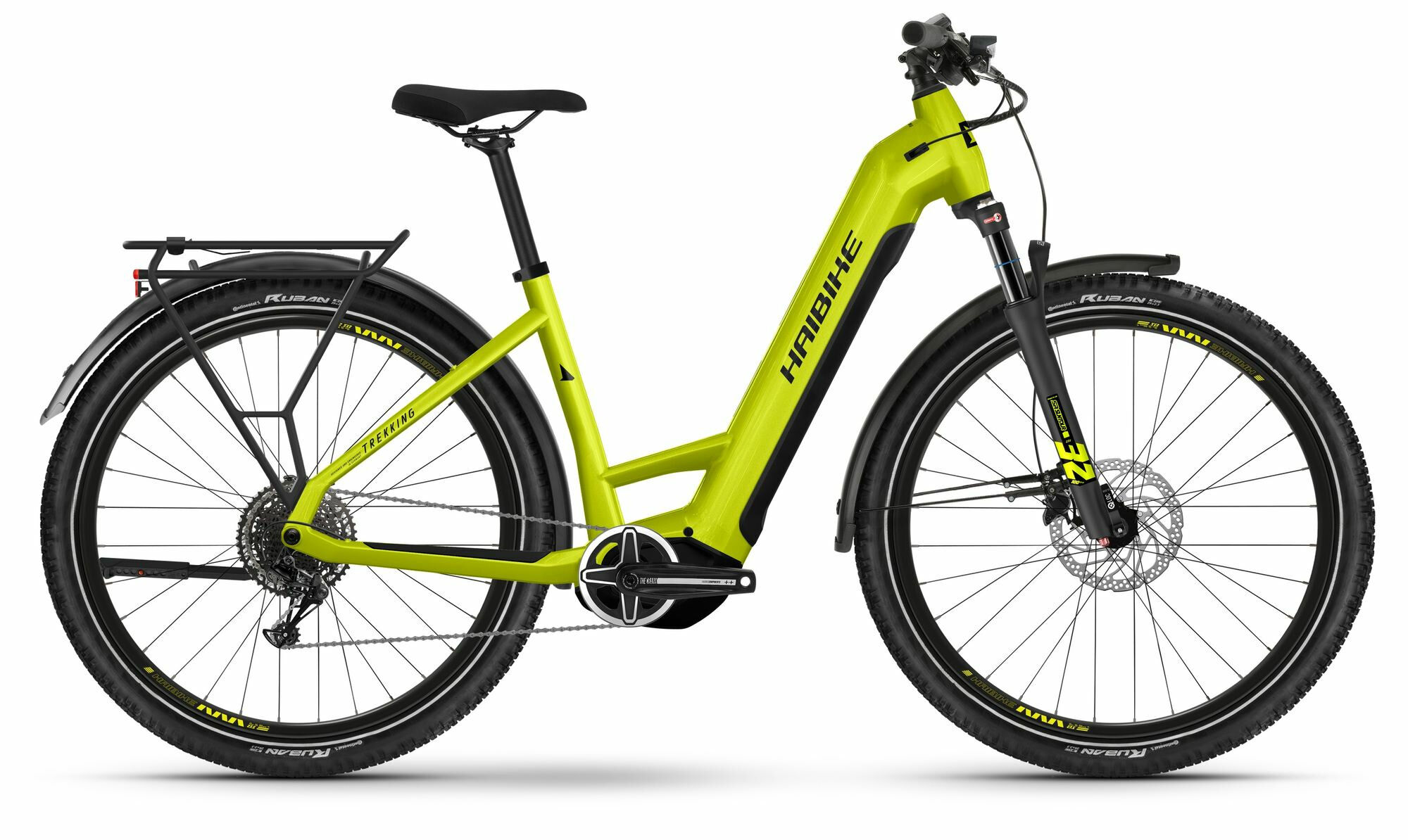 Haibike Trekking 5 lime/black-gloss 2024 27,5" 720 Wh Wave