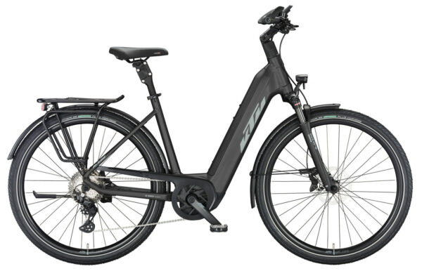KTM Macina Style 730 black matt (grey+orange) 2024 28" 750 Wh Wave