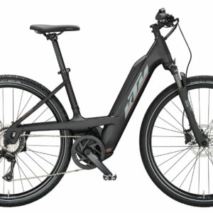KTM Macina Cross 510 black matt (grey+orange) 2024 28" 500 Wh Wave