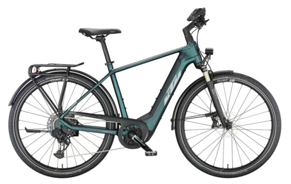 KTM Macina Sport 710 green purple flip matt (silver+blue) 2024 28" 750 Wh Diaman...