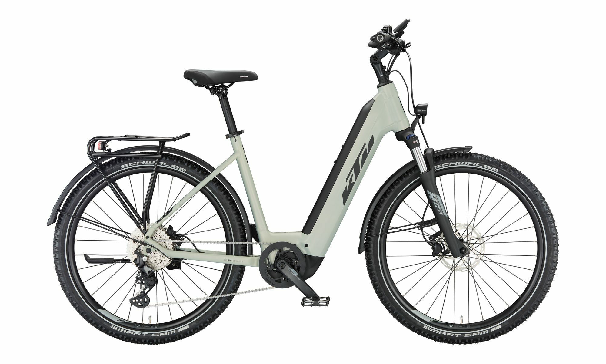 KTM MACINA AERA 571 LFC dew silver matt (black+orange) 2023 27,5" 500 Wh Wave