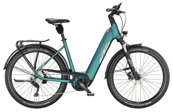 KTM Macina Gran 720 green purple flip matt (silver+black) 2024 29" 750 Wh Wave