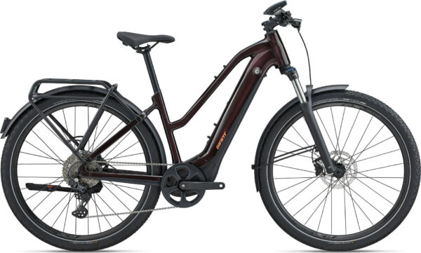 Giant Explore E+ 1 Cordovan 2023 28" 625 Wh Trapez