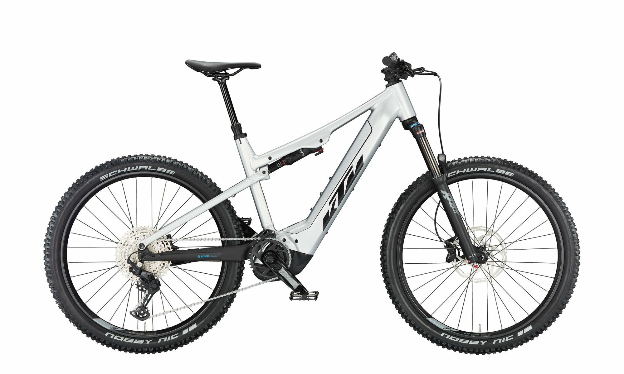 KTM MACINA LYCAN 772 starlight silver (black+blue) 2023 27,5" 750 Wh Diamant
