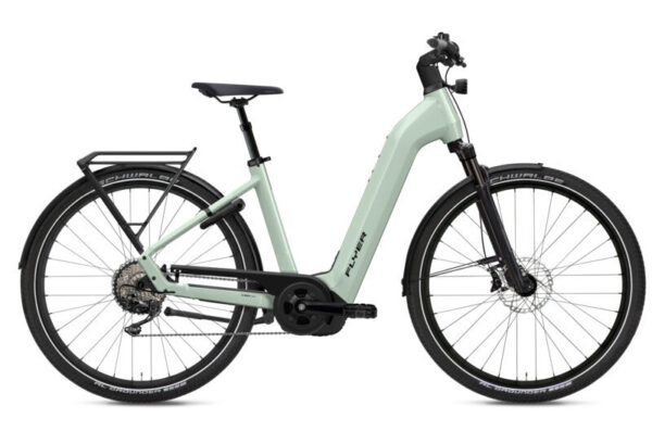 Flyer Gotour 7.10 Frosty Sage Gloss 28" 750 Wh Wave