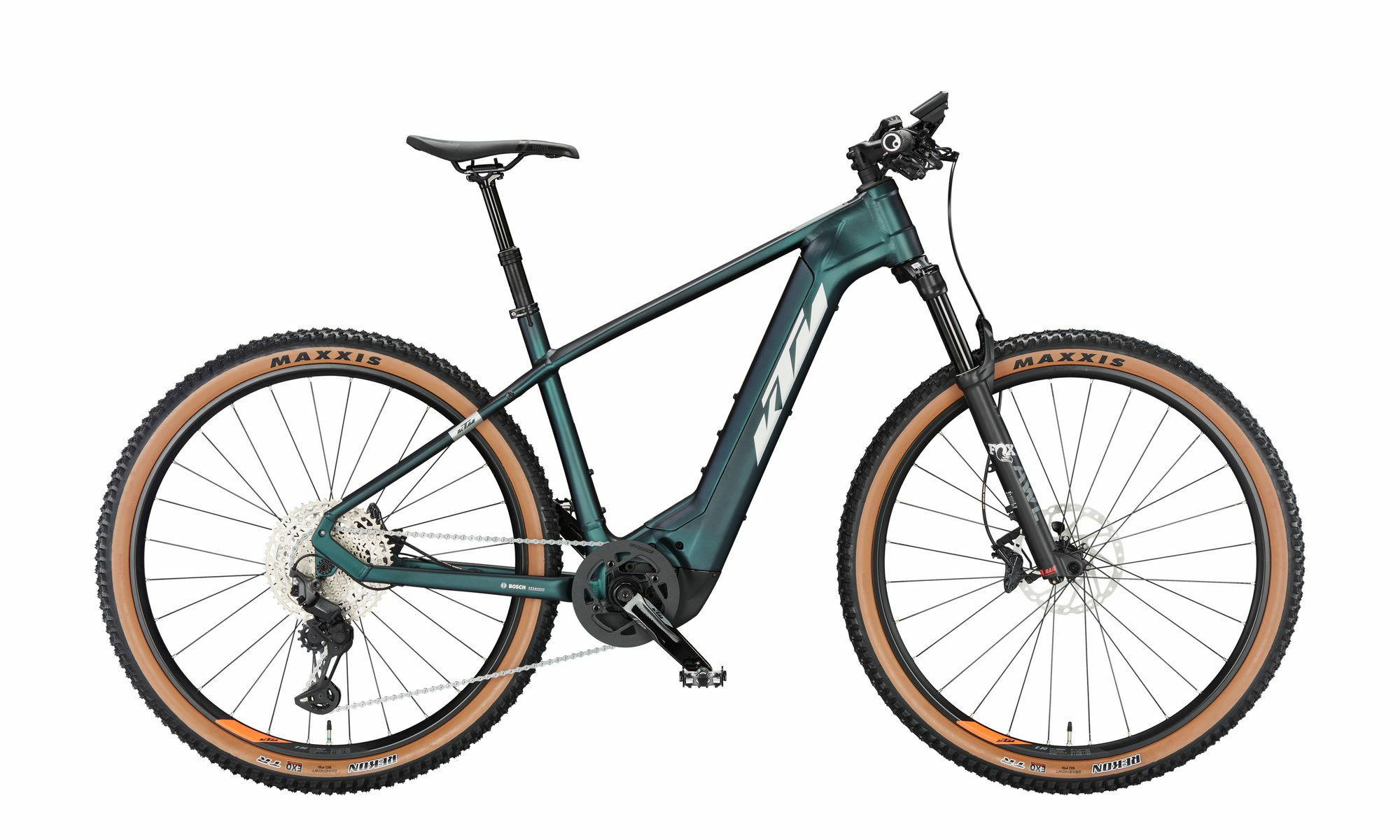 KTM MACINA TEAM 791 green purple flip matt (silver+orange) 2023 29" 750 Wh Diama...