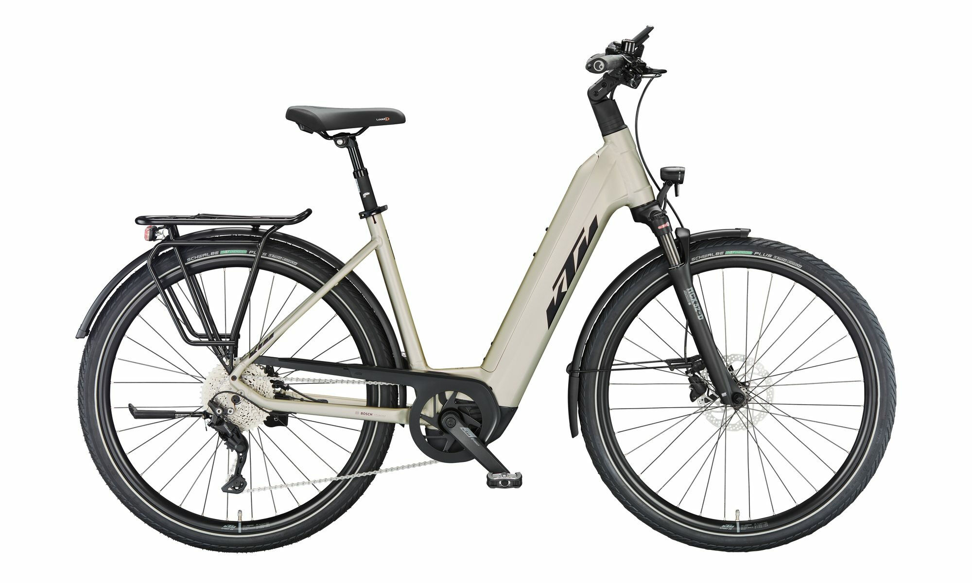 KTM MACINA STYLE 740 champagne matt (black+orange) 2023 28" 750 Wh Wave