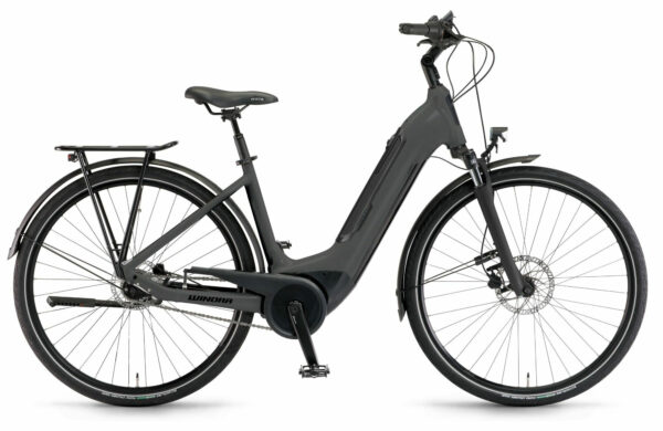 Winora Tria N8 Microchip Grey matt 28" 500 Wh Wave