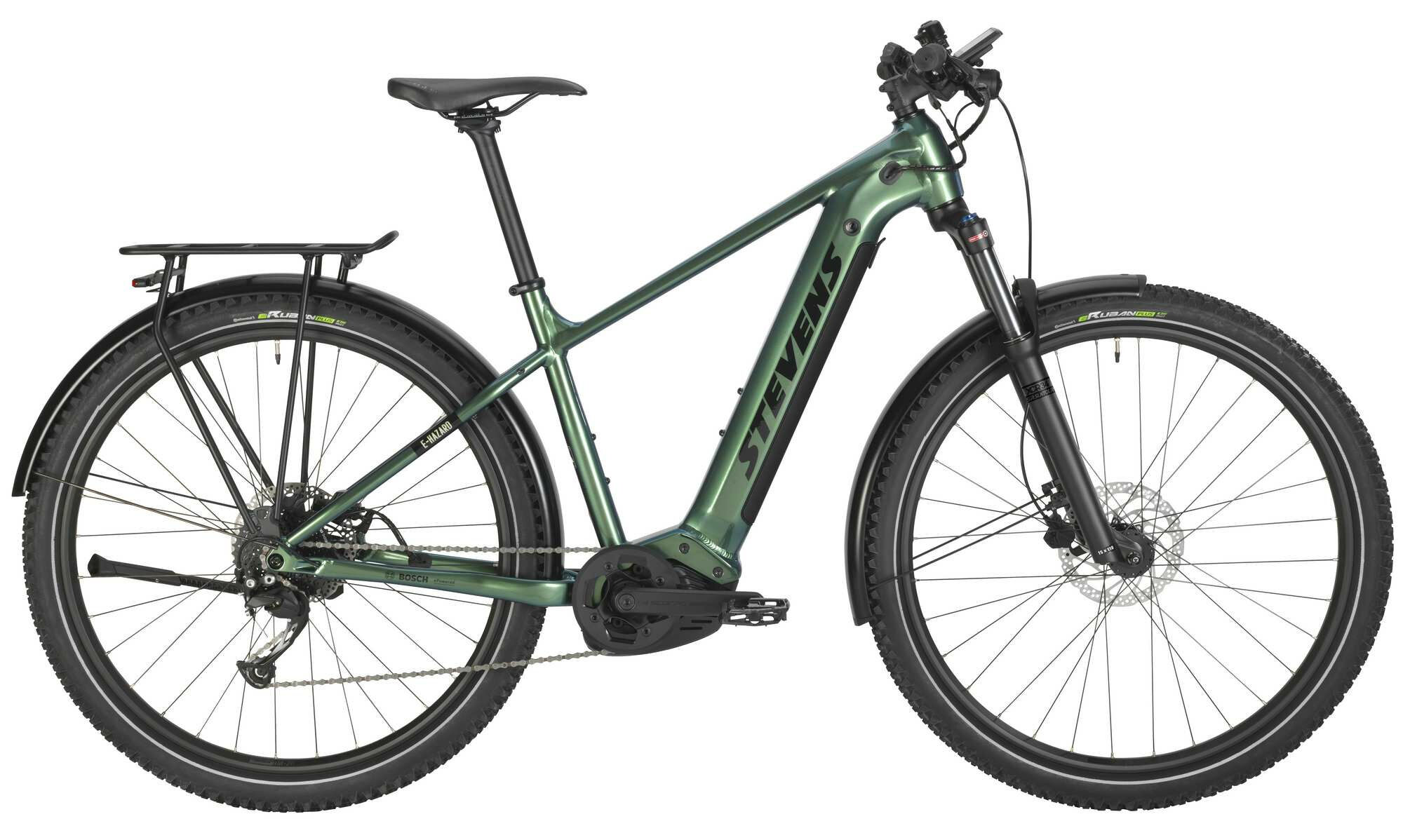 Stevens E-Hazard Electric Blue Green 2023 29" 500 Wh Diamant