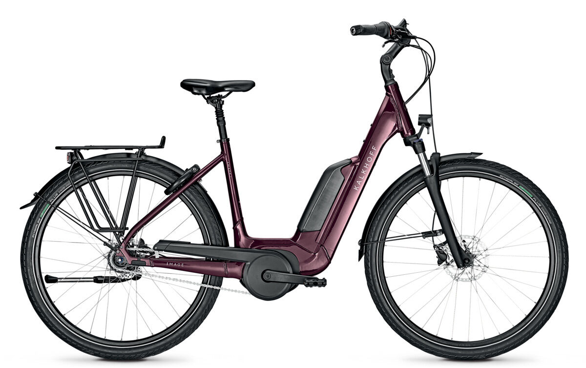 Kalkhoff IMAGE 1.B ADVANCE red glossy 2022 28" 500 Wh Wave