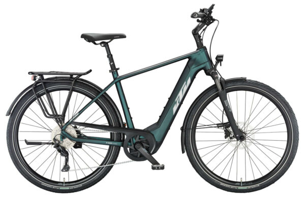KTM Macina Tour CX 510 green purple flip matt (silver+green) 28" 500 Wh Diamant