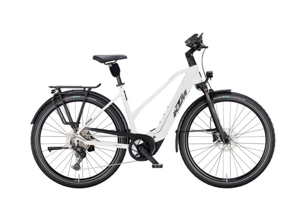 KTM Cento 10 Plus 800 Wh Damen Trapez weiß 2025