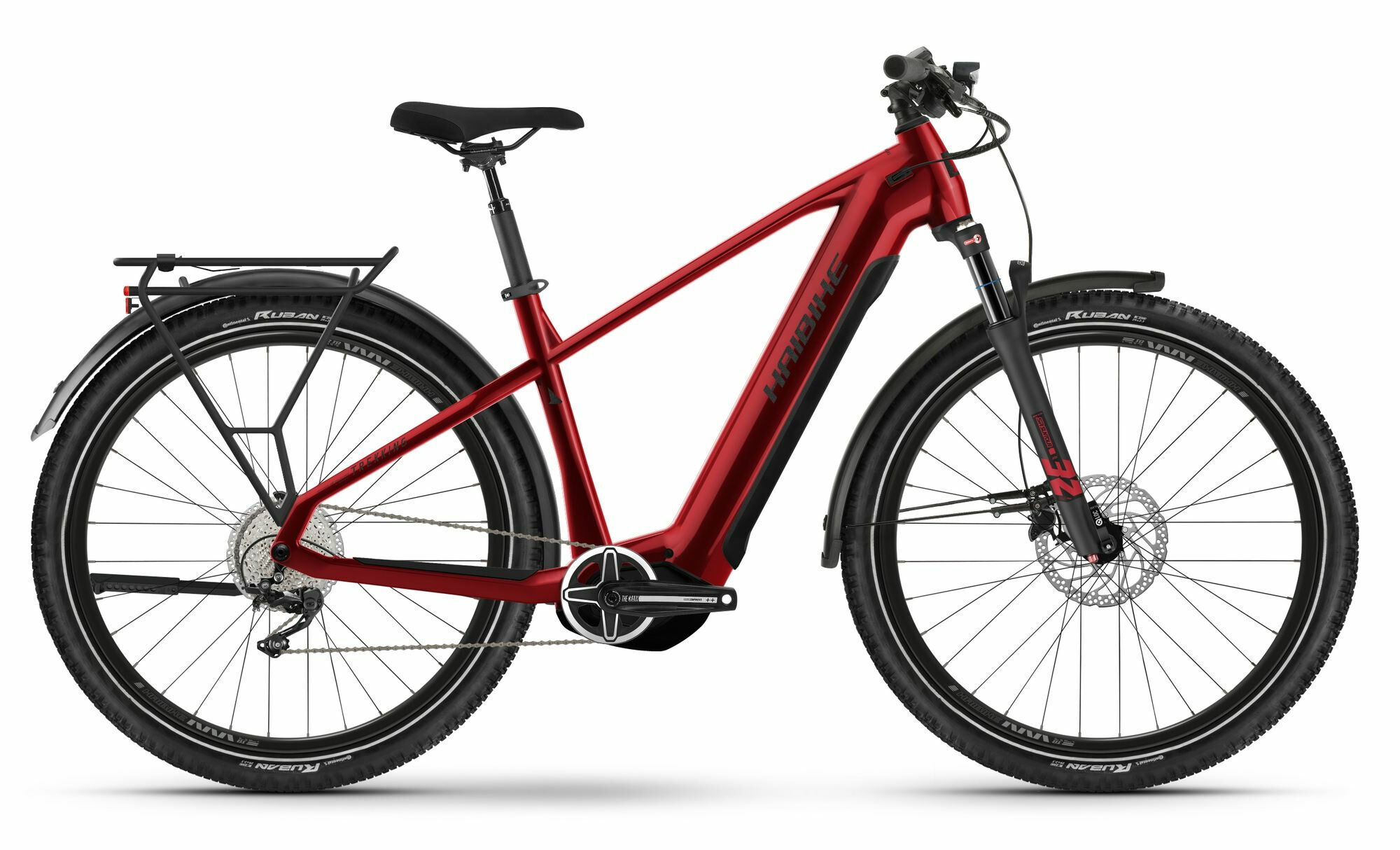 Haibike Trekking 5 dynamite red/black-gloss 2024 27,5" 720 Wh Diamant
