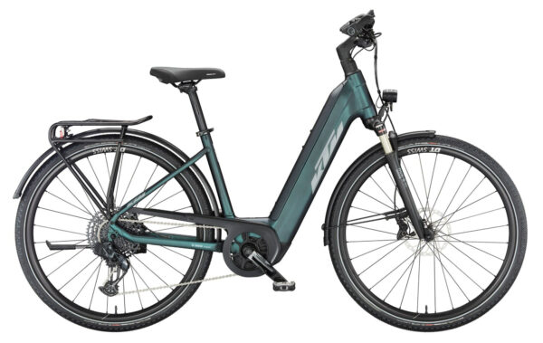 KTM Macina Sport 710 green purple flip matt (silver+blue) 2024 28" 750 Wh Wave