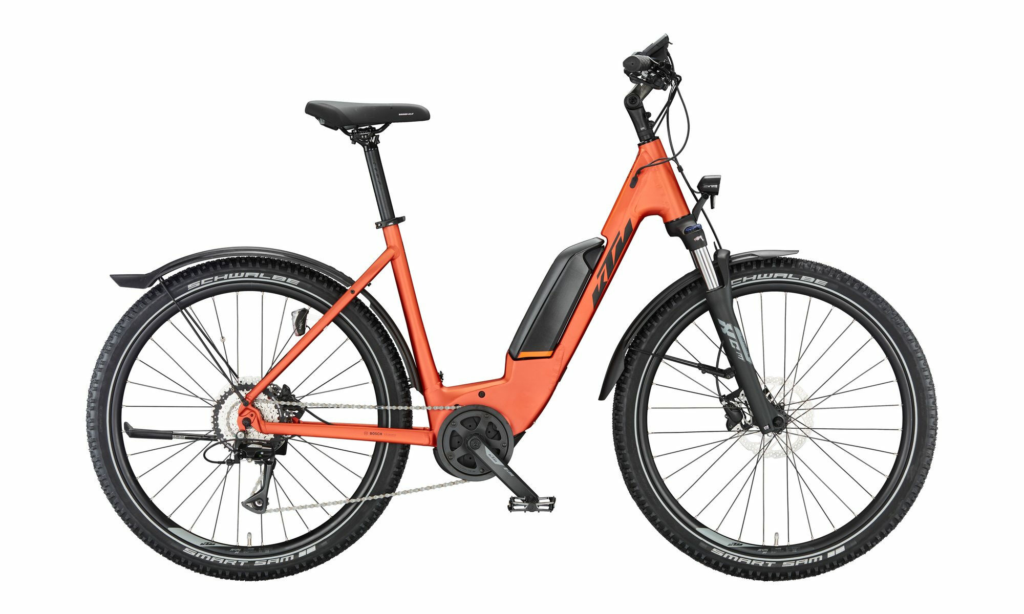 KTM MACINA AERA P571 STREET burnt orange matt (black+orange) 2023 27,5" 500 Wh W...