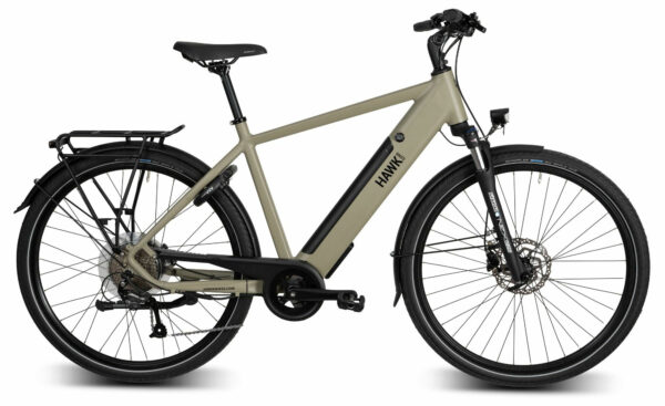 Hawk E-Trekking Integrated Gent Bafang Olivgelb 2025 28" 522 Wh Diamant