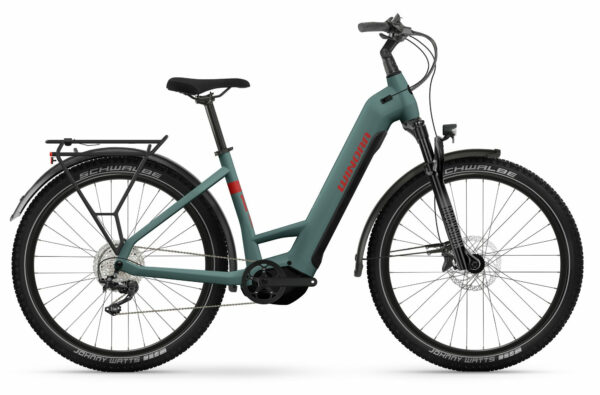 Winora Yucatan X12 metallic stone blue matte 27,5" 720 Wh Wave