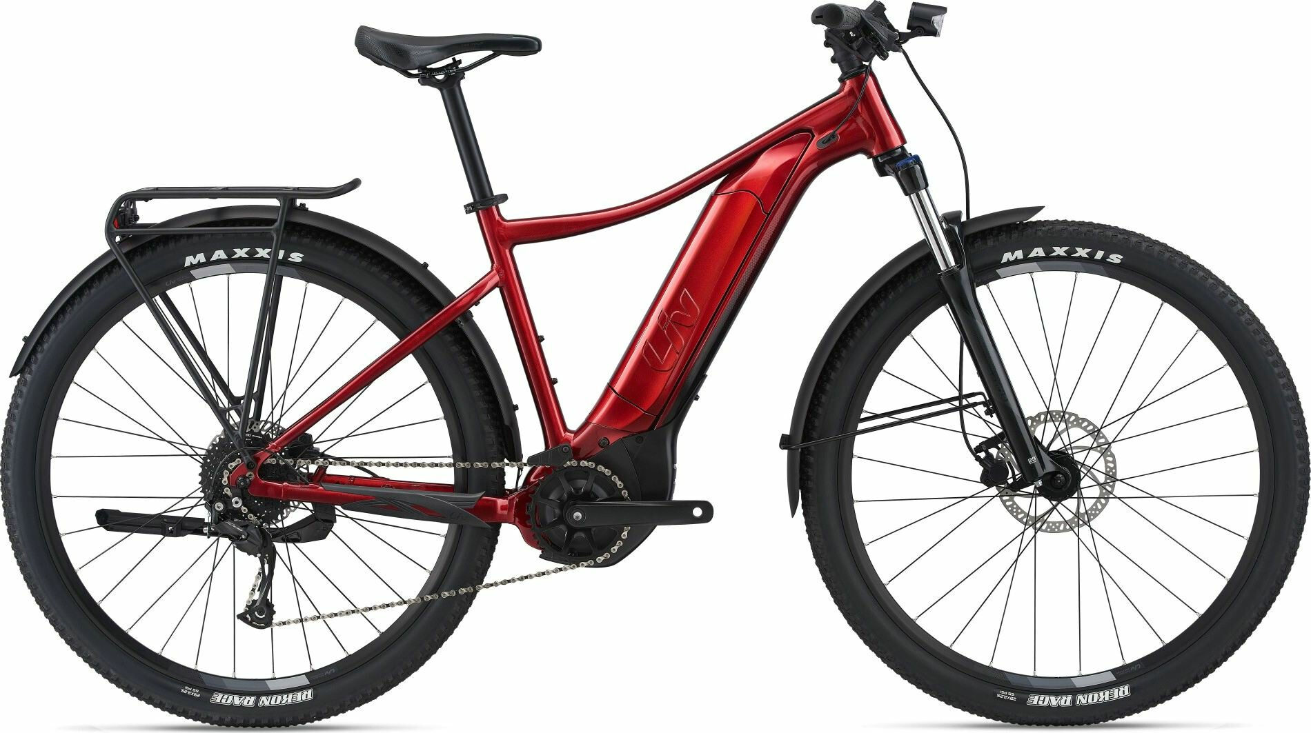 Liv Tempt E+ EX metallic red 29" 500 Wh Diamant