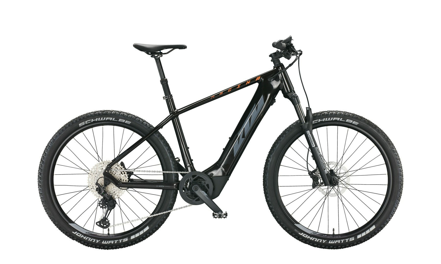 KTM MACINA TEAM 672 flaming black (grey+orange) 2022 27,5" 625 Wh Diamant