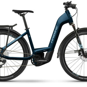 Haibike Trekking 8 gloss royal blue metallic silver 27,5" 750 Wh Wave