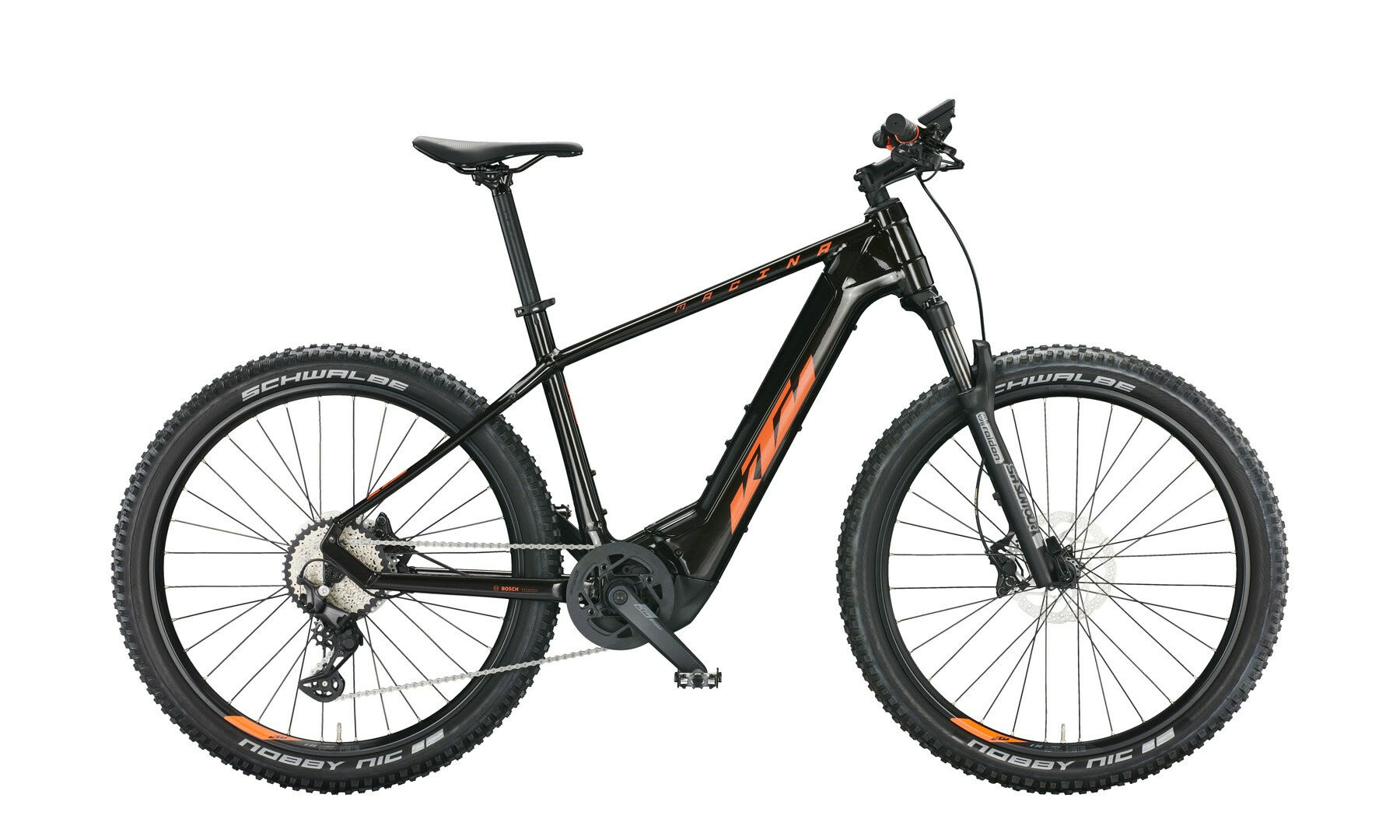 KTM MACINA TEAM 772 flaming black (orange) 2022 27,5" 750 Wh Diamant
