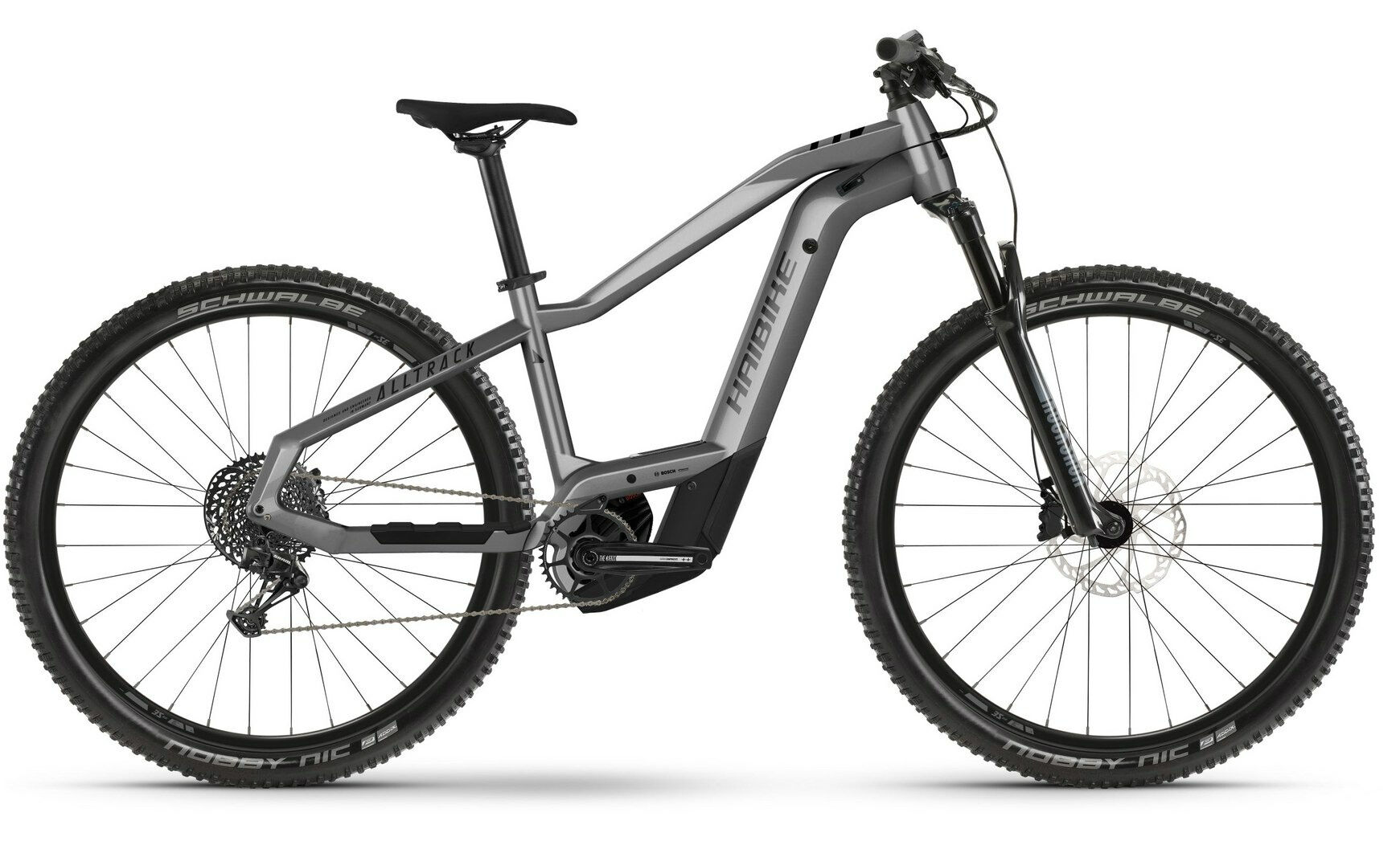 Haibike AllTrack 9 29 matte gloss silver/black 2023 29" 750 Wh Diamant