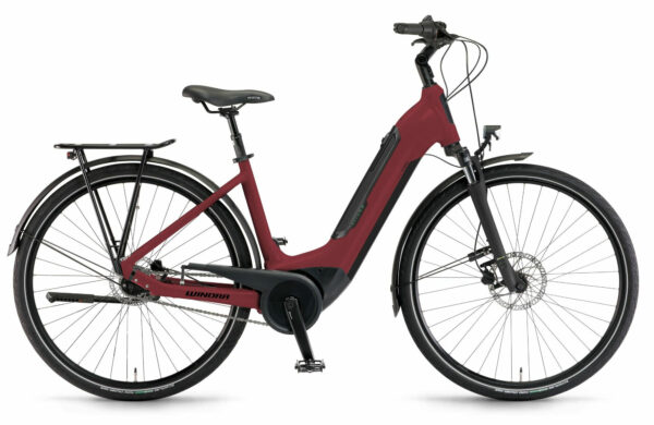 Winora Tria N8 classic red 28" 500 Wh Wave