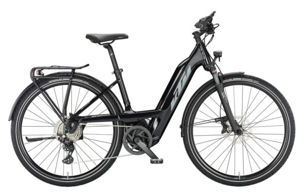 KTM Macina Sport 610 metallic black (grey+blue) 2024 28" 625 Wh Wave
