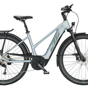 KTM Macina Tour P510 azzurro silver matt (grey+blue) 2024 28" 500 Wh Trapez
