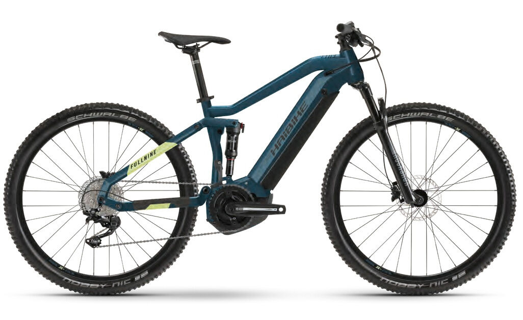 Haibike FULLNINE 5 Blue/Canary 2021 29" 500 Wh Diamant