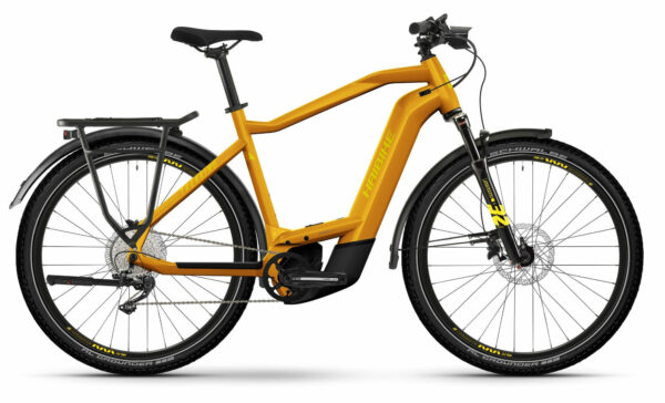 Haibike Trekking 8 metal lava/yellow-gloss 2024 27,5" 750 Wh Diamant