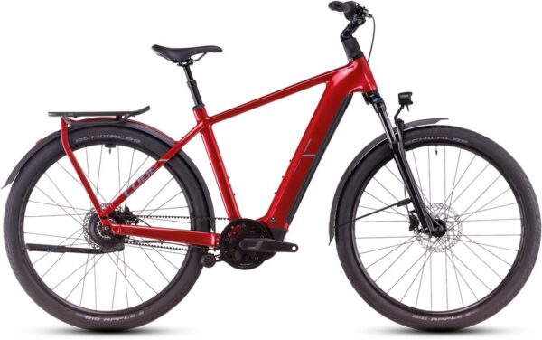 Cube Kathmandu Hybrid Comfort Pro 800 E-Bike Rot Modell 2025