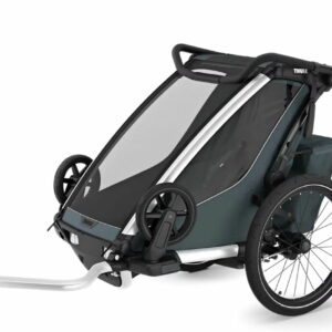 Thule Chariot Cross 2 single - Kinderfahrradanhänger - Dark Slate