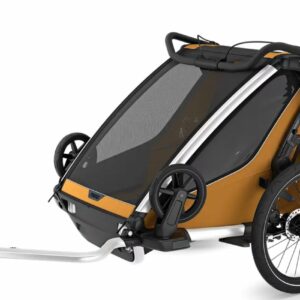 Thule Chariot Sport 2 double - Kinderfahrradanhänger - Natural Gold